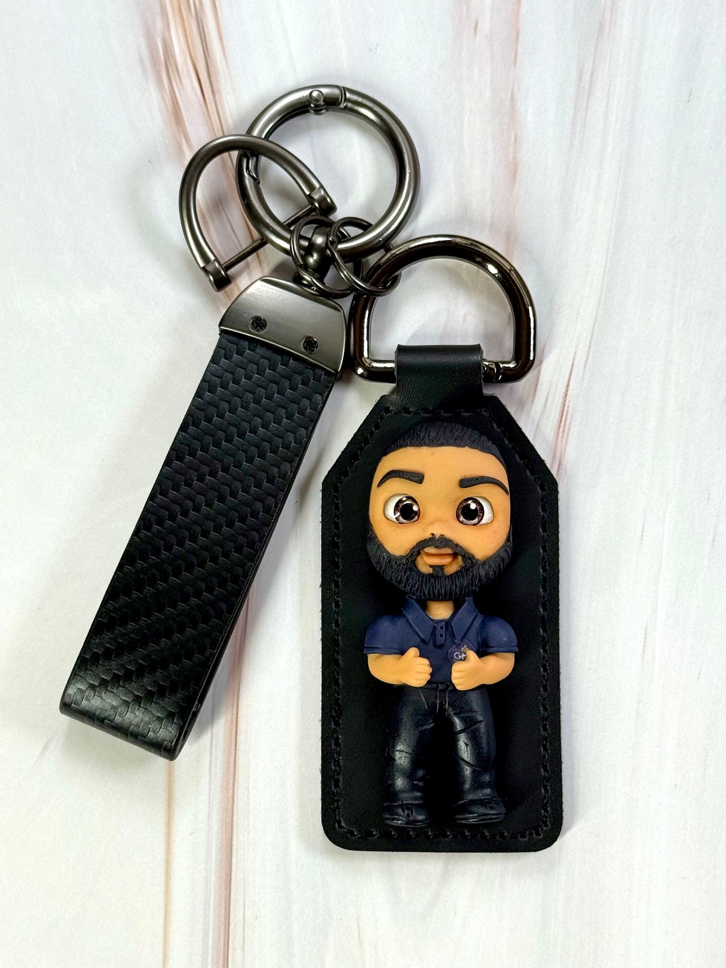 Custom Mini Doll Keychain – Personalized from Your Photo.
