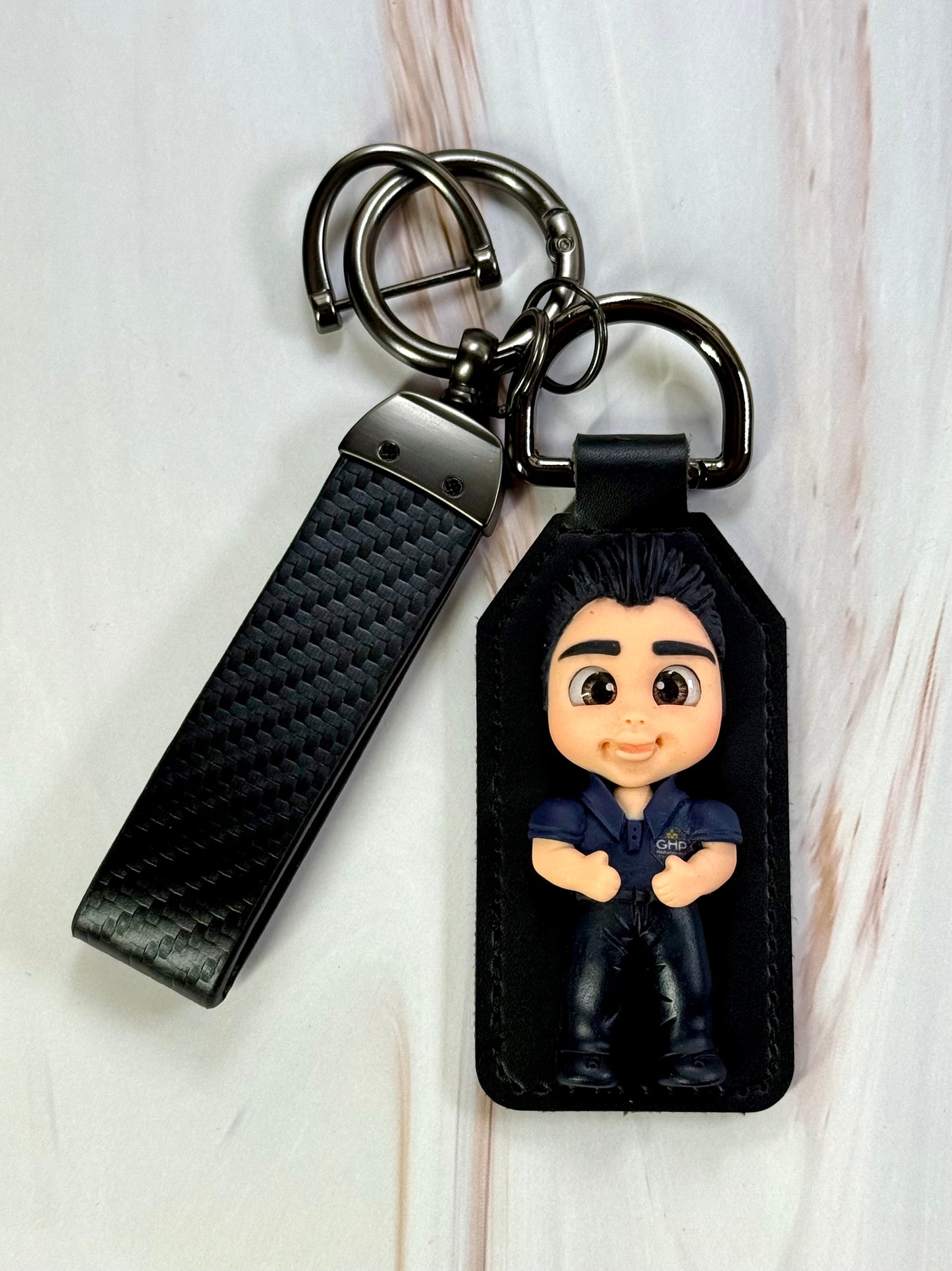 Custom Mini Doll Keychain – Personalized from Your Photo.