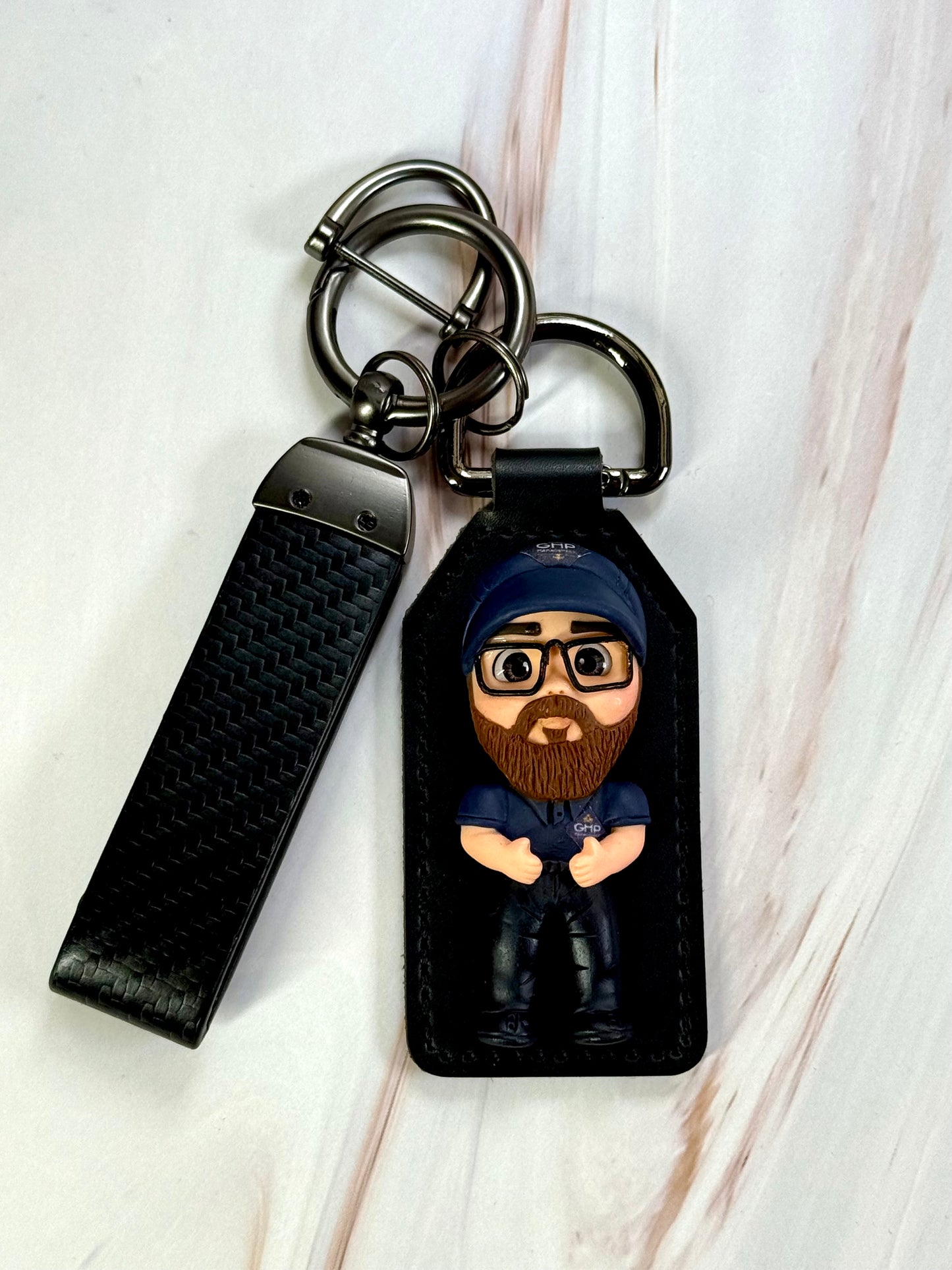 Custom Mini Doll Keychain – Personalized from Your Photo.