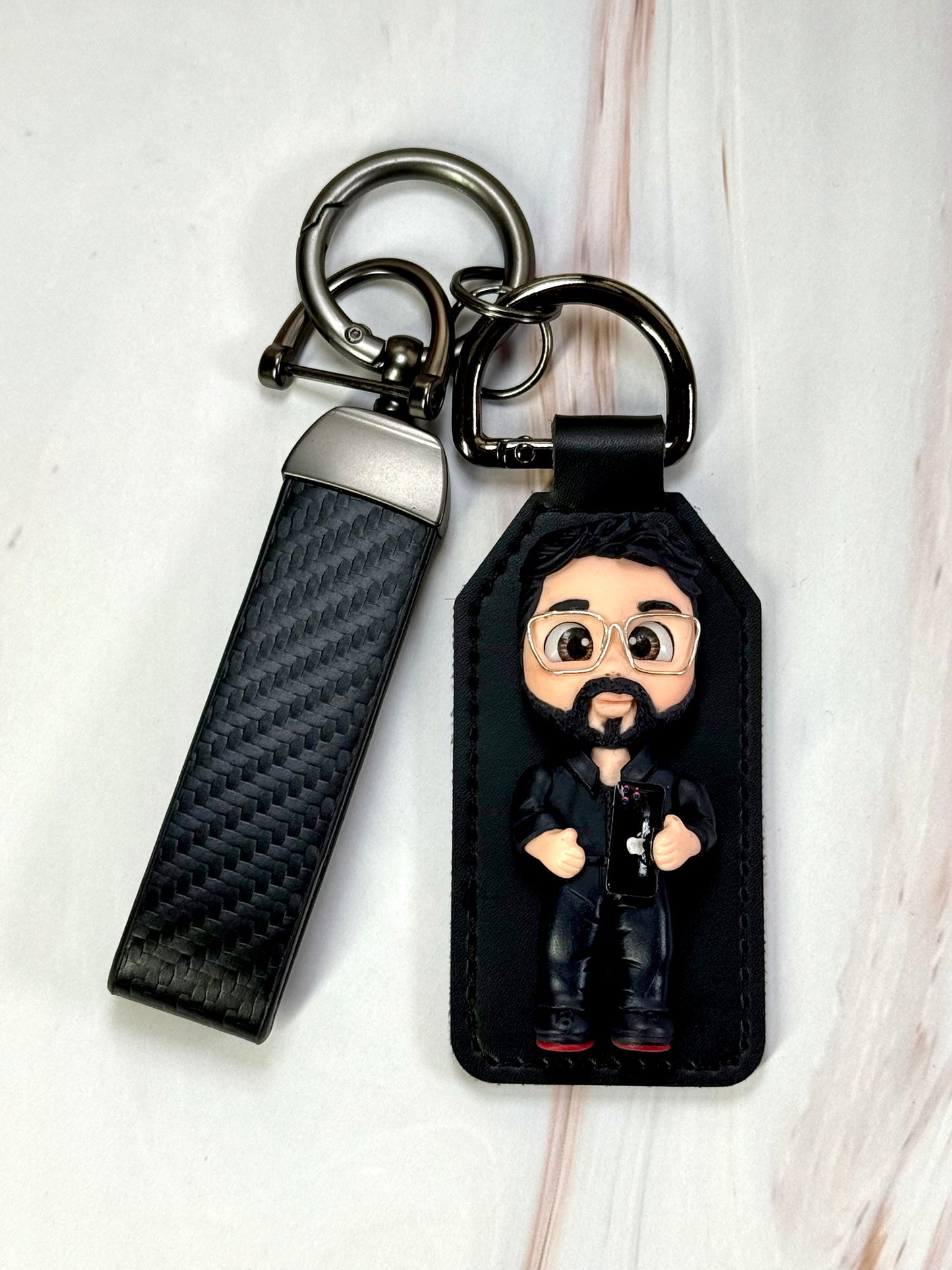 Custom Mini Doll Keychain – Personalized from Your Photo.
