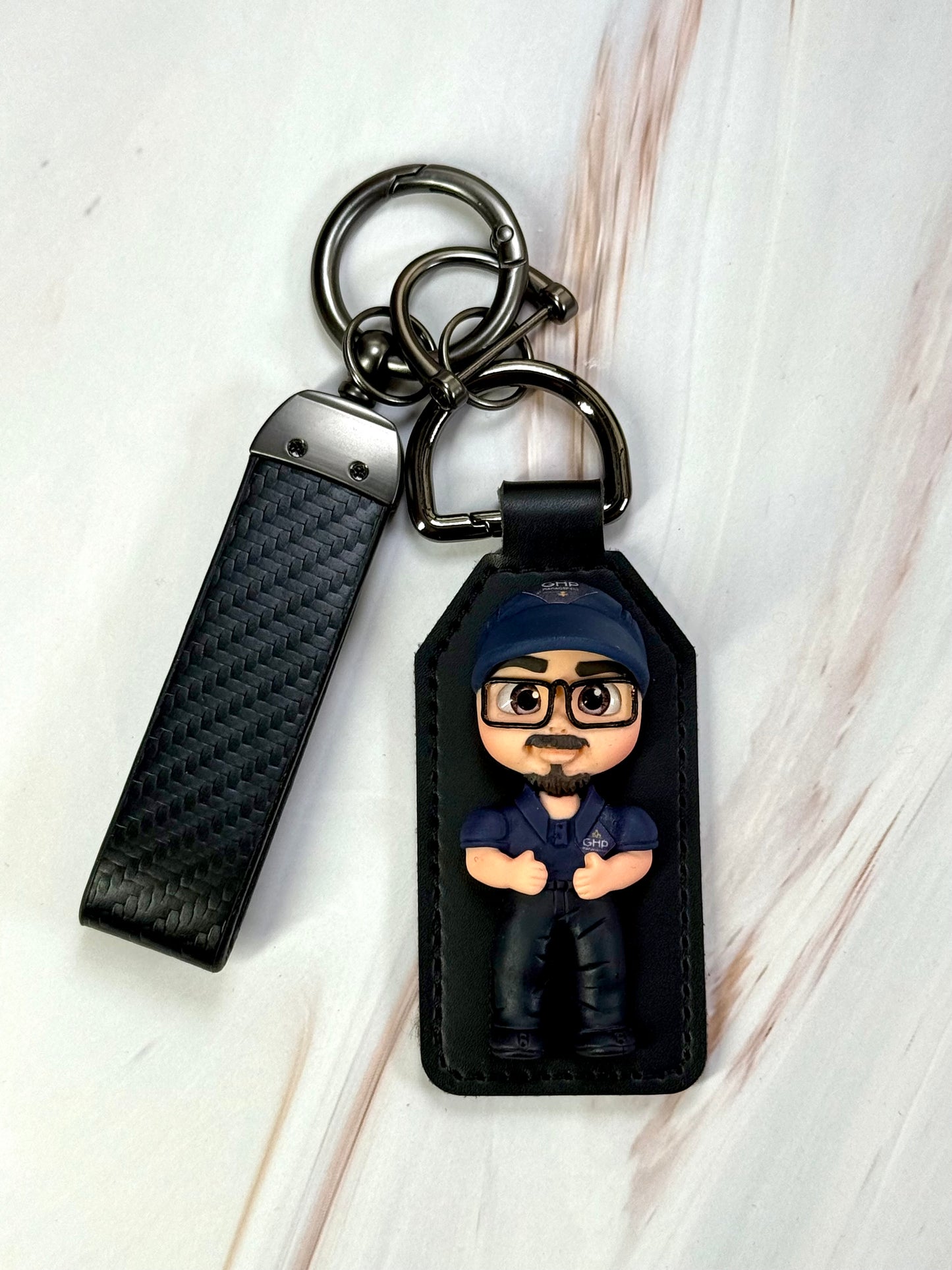 Custom Mini Doll Keychain – Personalized from Your Photo.