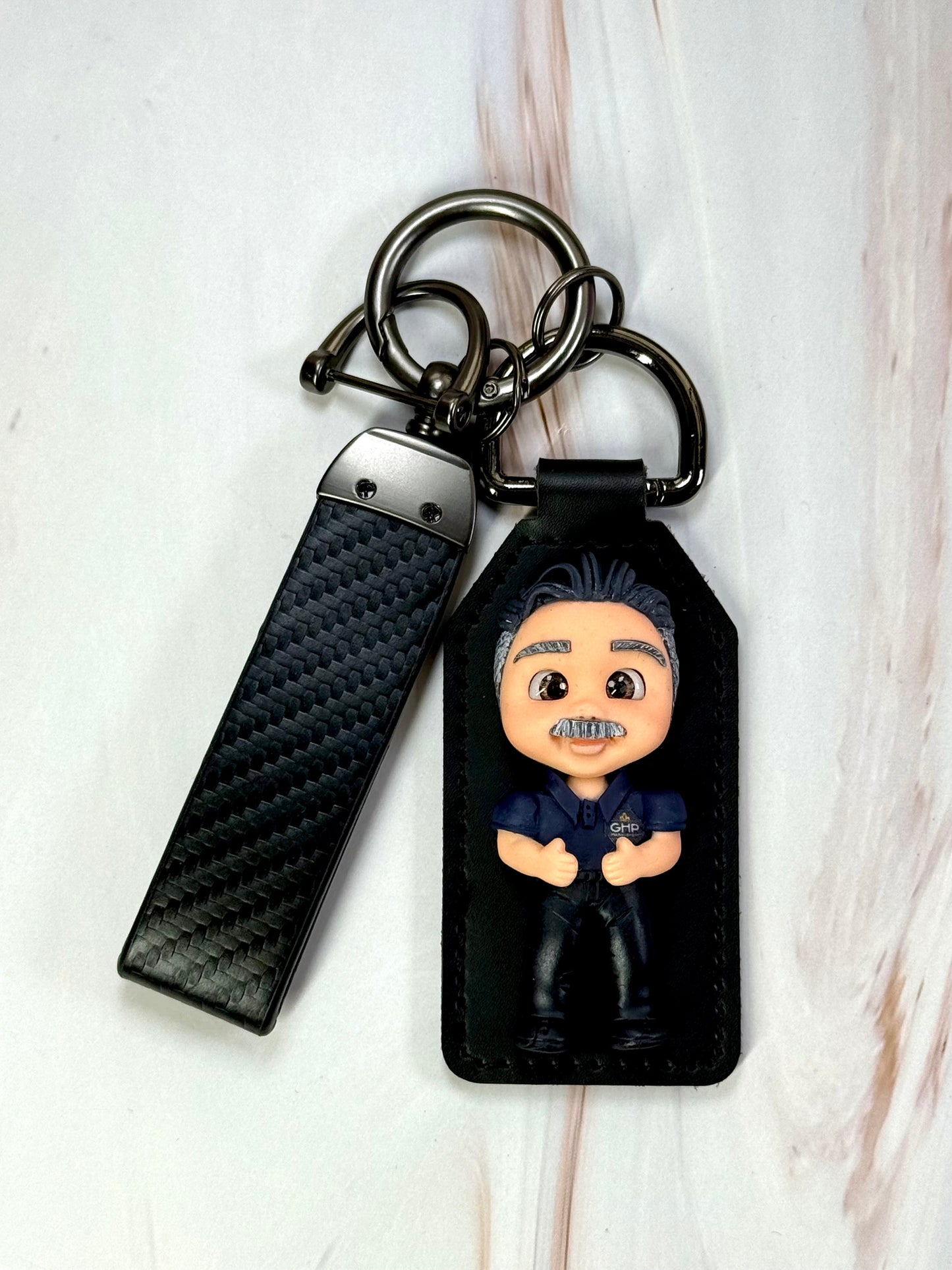 Custom Mini Doll Keychain – Personalized from Your Photo.