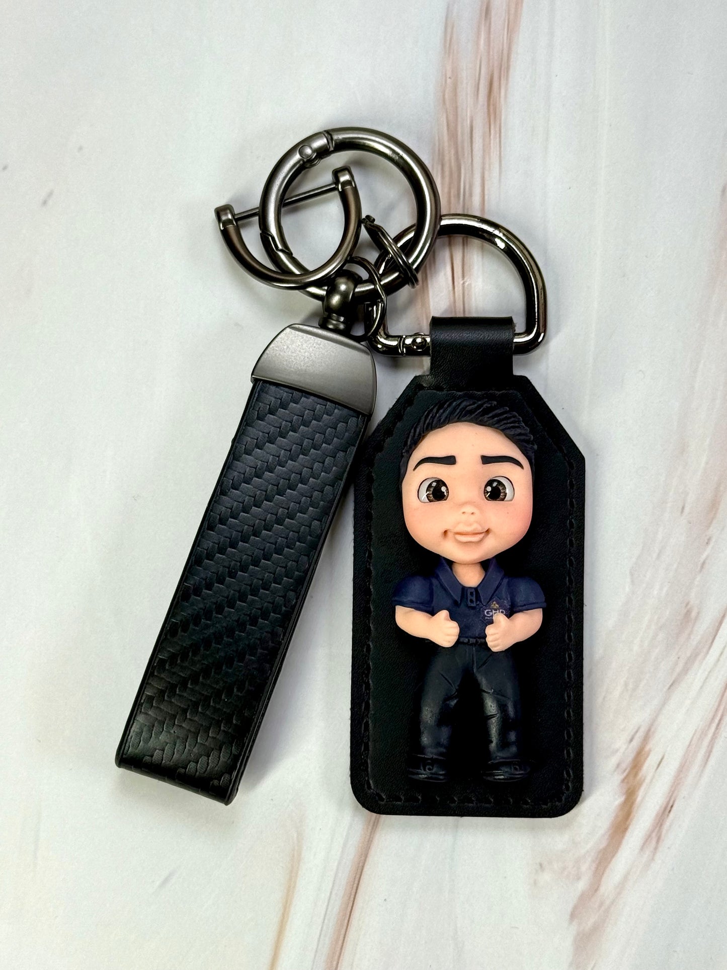 Custom Mini Doll Keychain – Personalized from Your Photo.